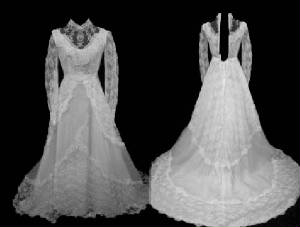 Vintage Bridal Wedding Gowns #VG1014-6
