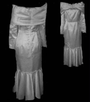 Vintage Tea Length Wedding Dress #VG2016-33