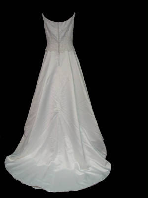 Bridal Gown Back  3078-246