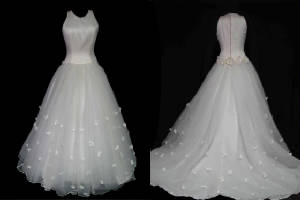 91gown2.jpg Front and Back