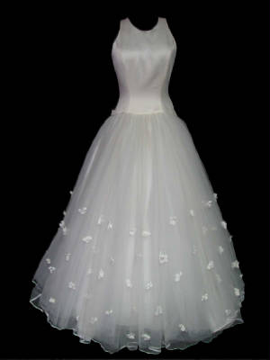 Jim Hjelm Bridal Wedding Gown #91 front jpg