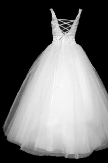 Lace-up Back Ball Gown Back #11gownback.jpg