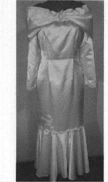 16gownf2.jpg  Vintage Tea Length Bridal Gown back