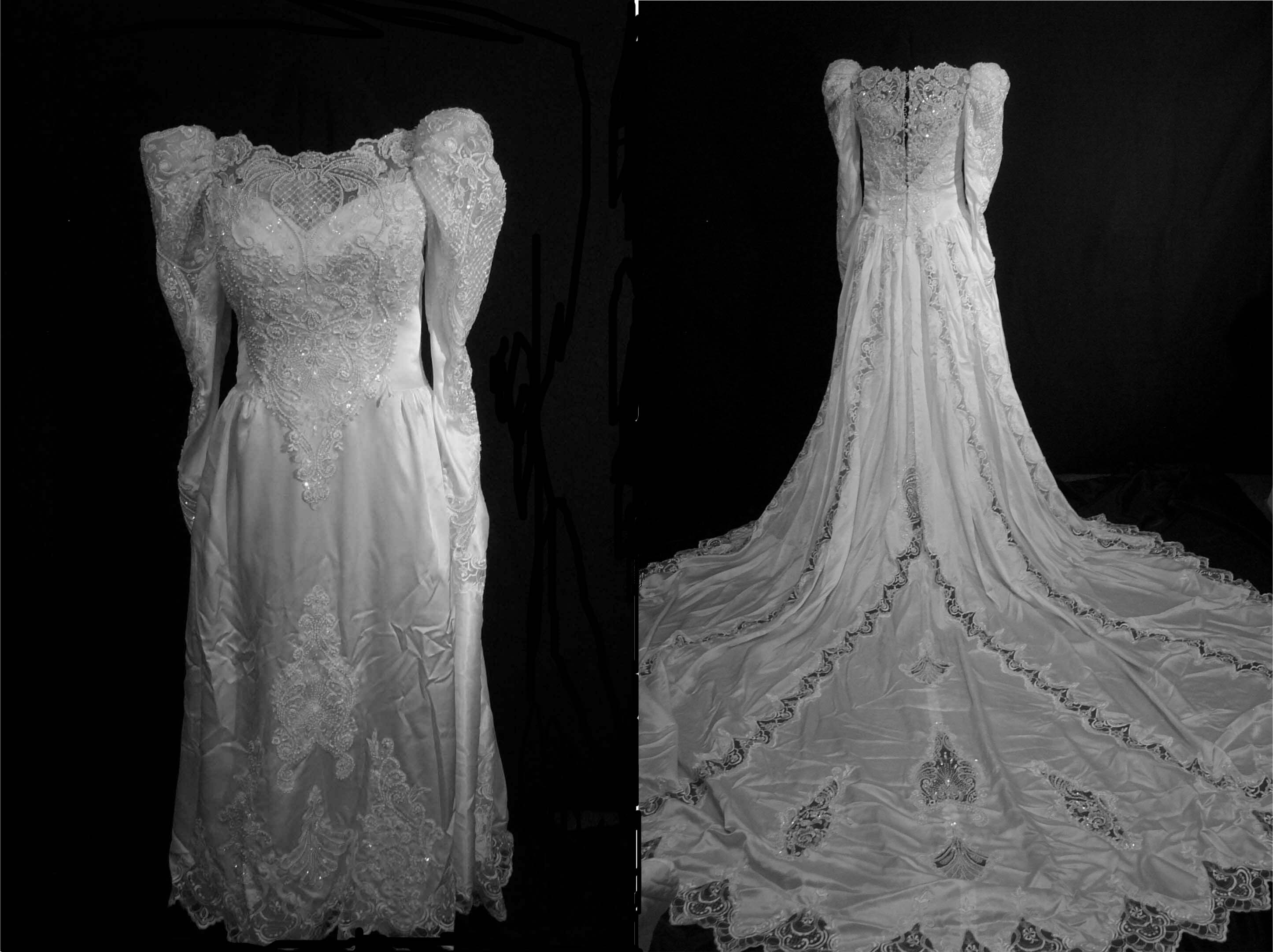 Vintage Wedding Bridal Gowns #VG3025-40