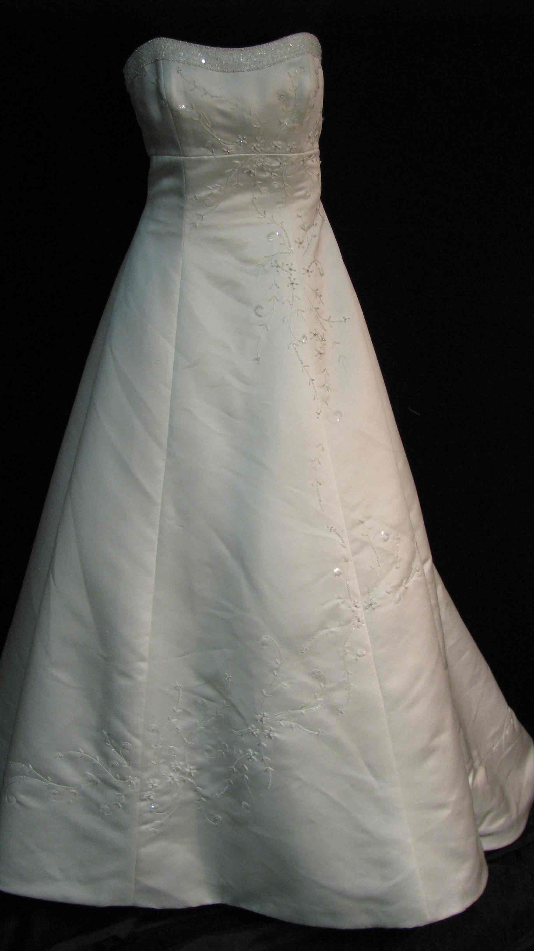  Eden Bridal Wedding Gown Front 55-169#